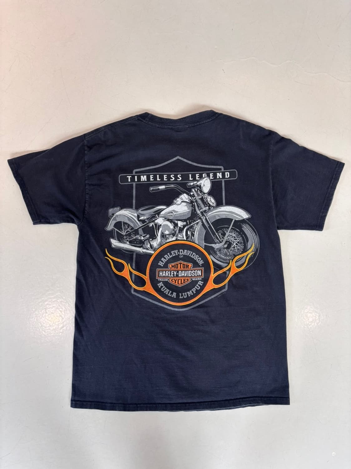 Vintage Harley Davidson Round T 상품이미지5