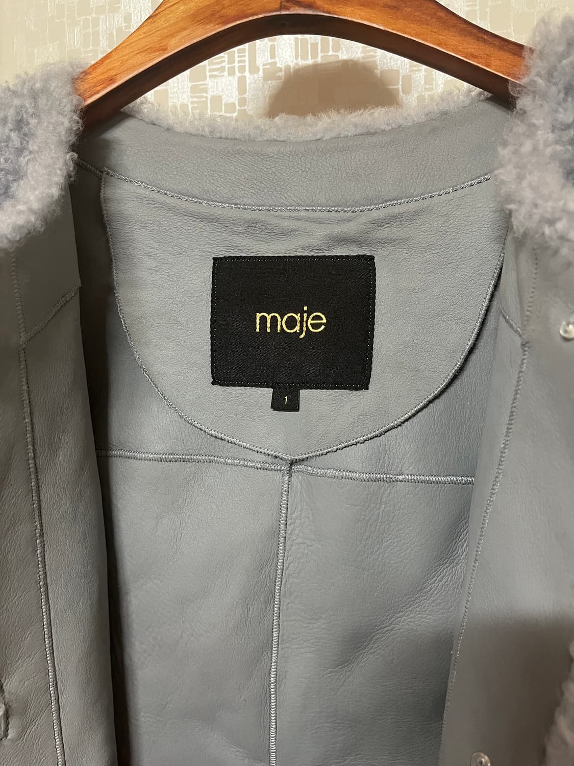 마쥬 리얼양털 조끼 상품이미지4