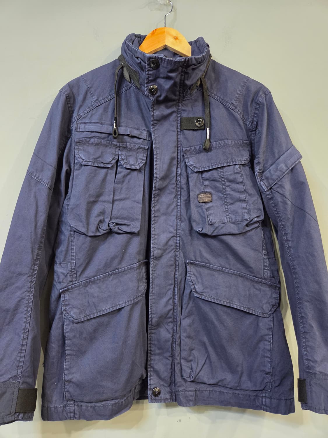 G-STAR RAW 남성 네이비 야상 점퍼(S) 상품이미지1