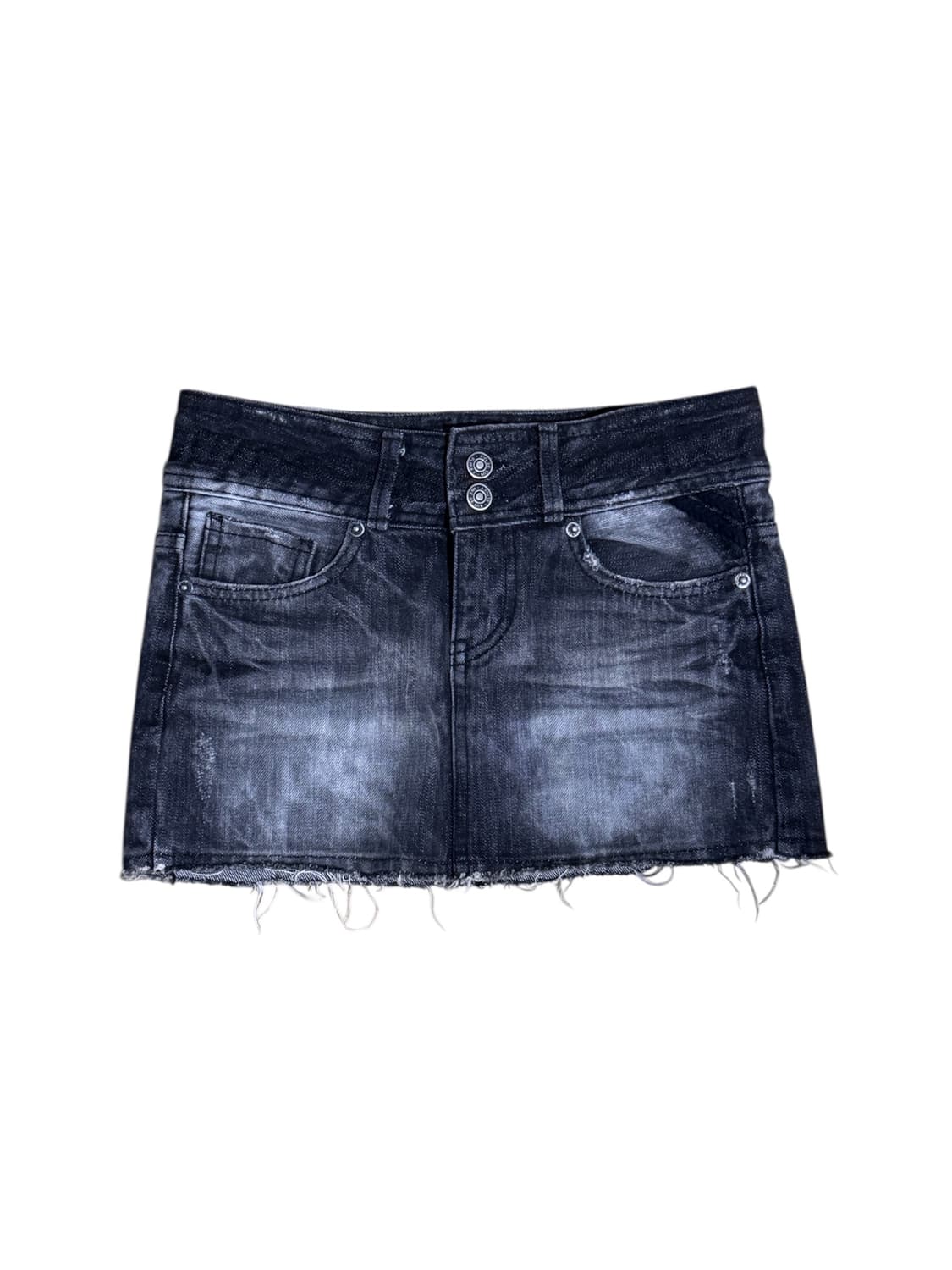 WASHED DENIM SKIRT 상품이미지2