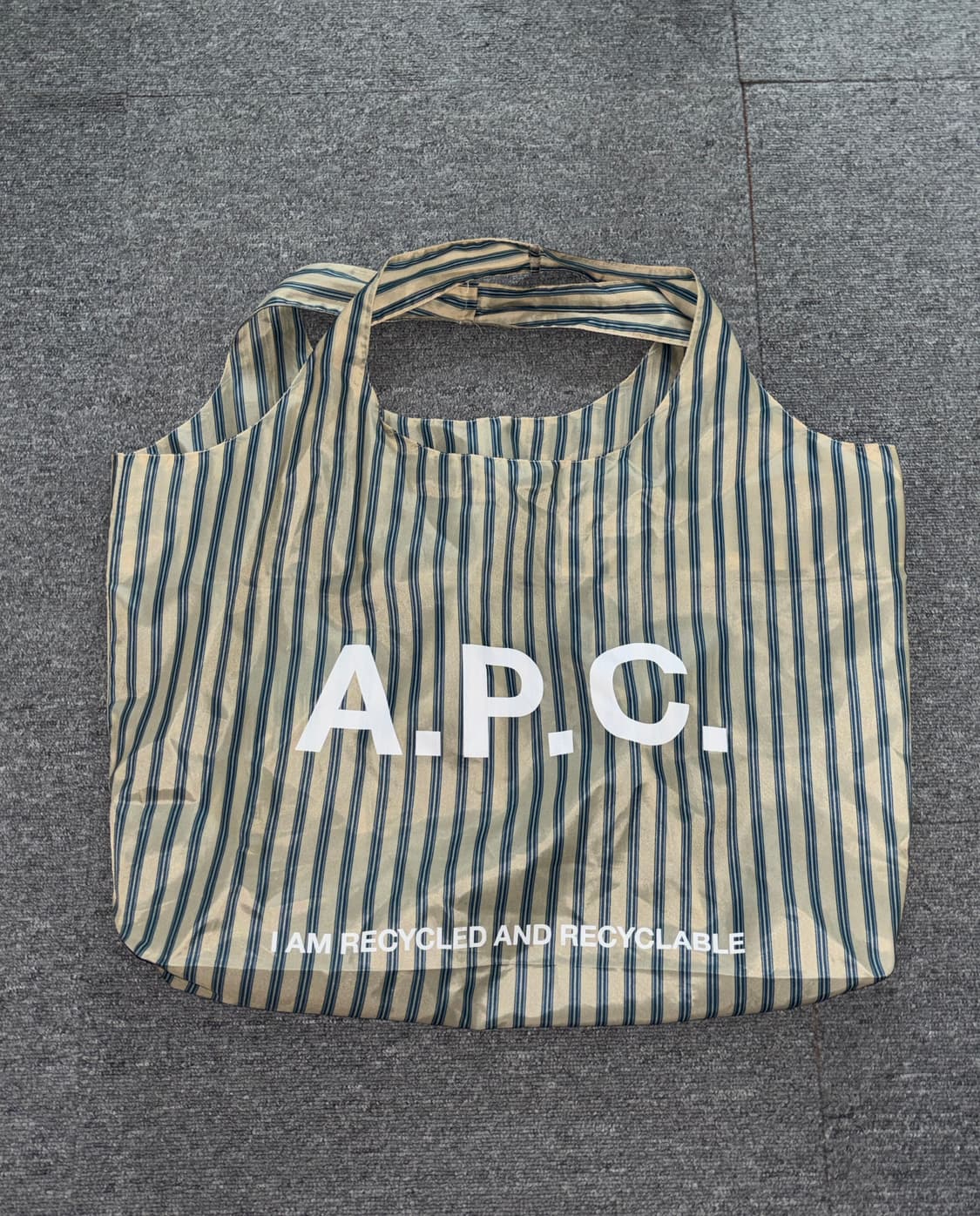 a.p.c 아페쎄 리사이클링백 리유저블백 에코백 가방 파리 상품이미지2