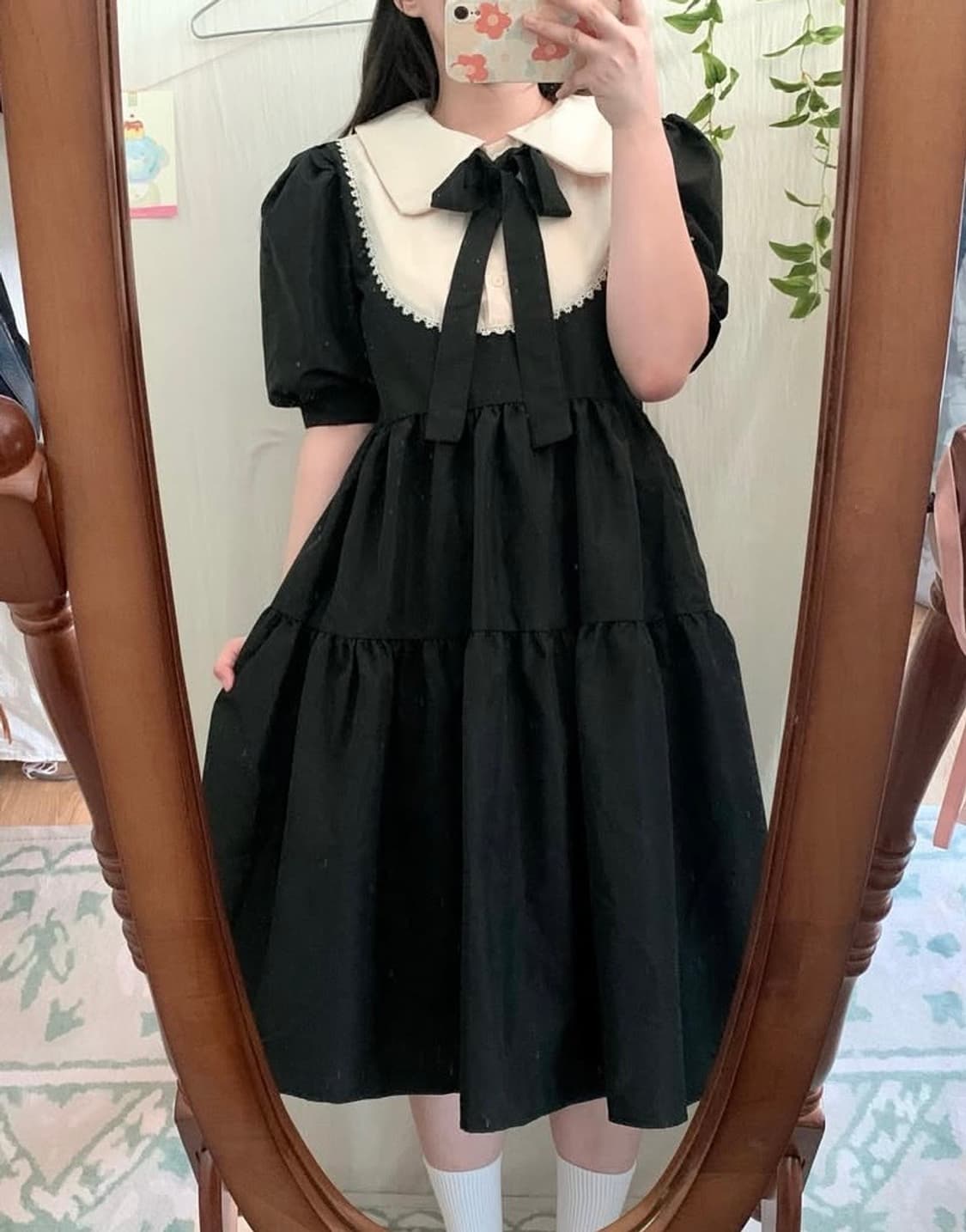 앨리스 퍼프 원피스 상품이미지1