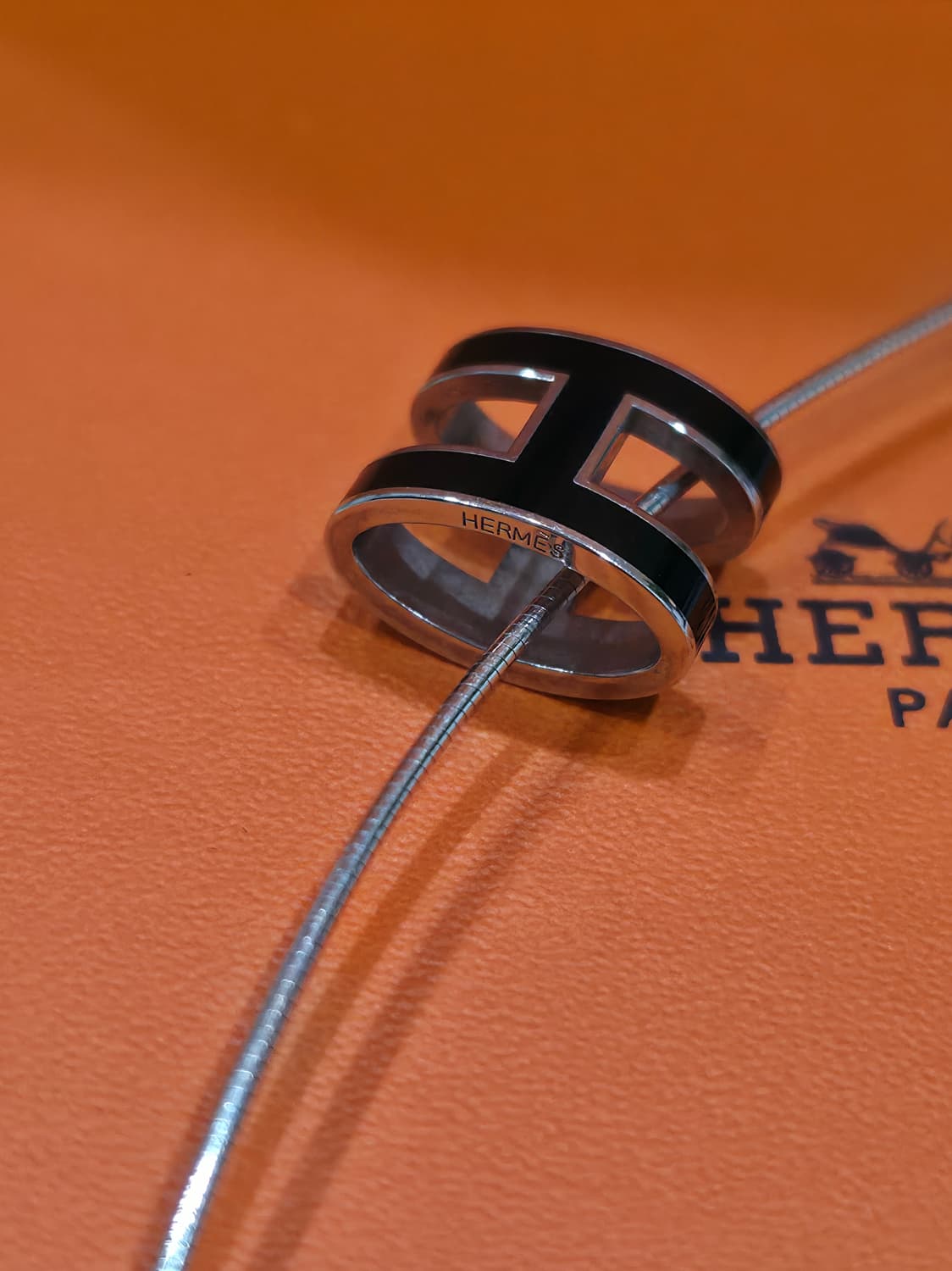 에르메스 팝아슈 레귤러사이즈 블랙 실버 상품이미지9