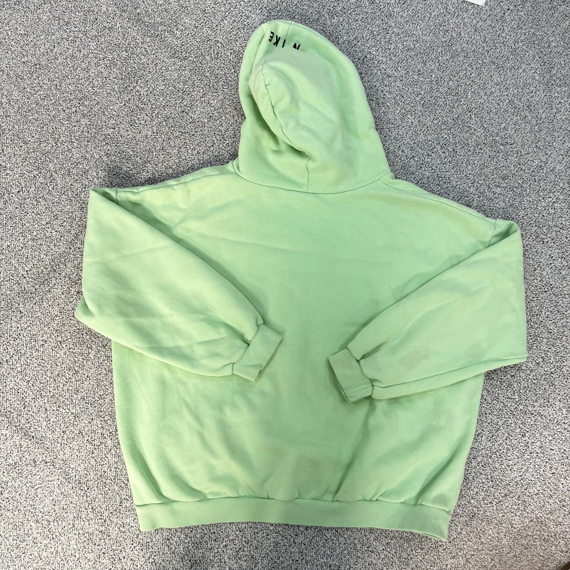 실측 나이키 민트 후드티 0303J 상품이미지3