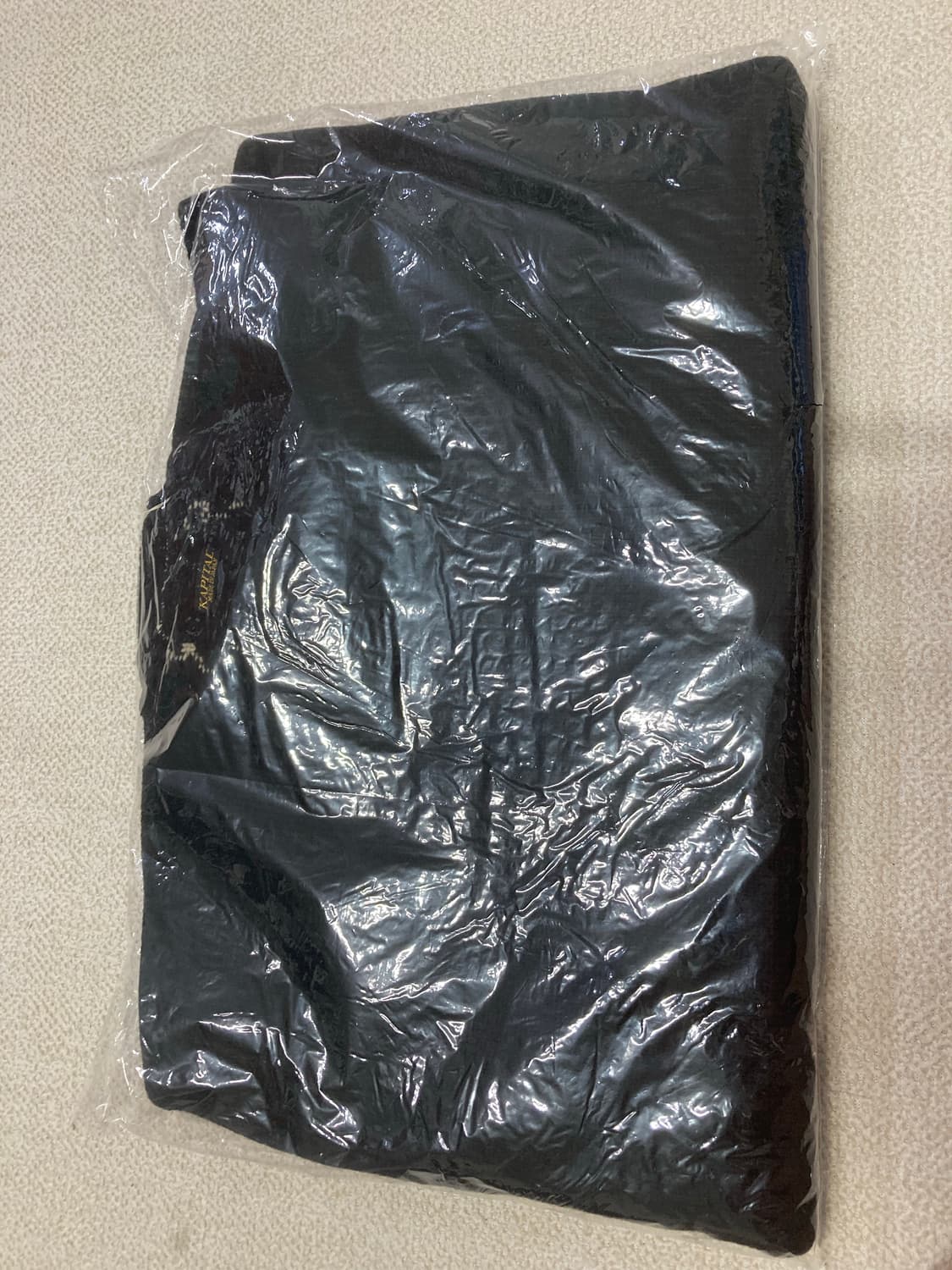 [3]캐피탈 5G 울 본 니트 크루넥 블랙 미개봉 새상품 상품이미지2