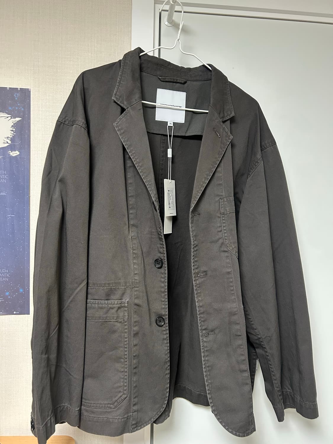 에스피오나지 자켓 그레이 상품이미지1