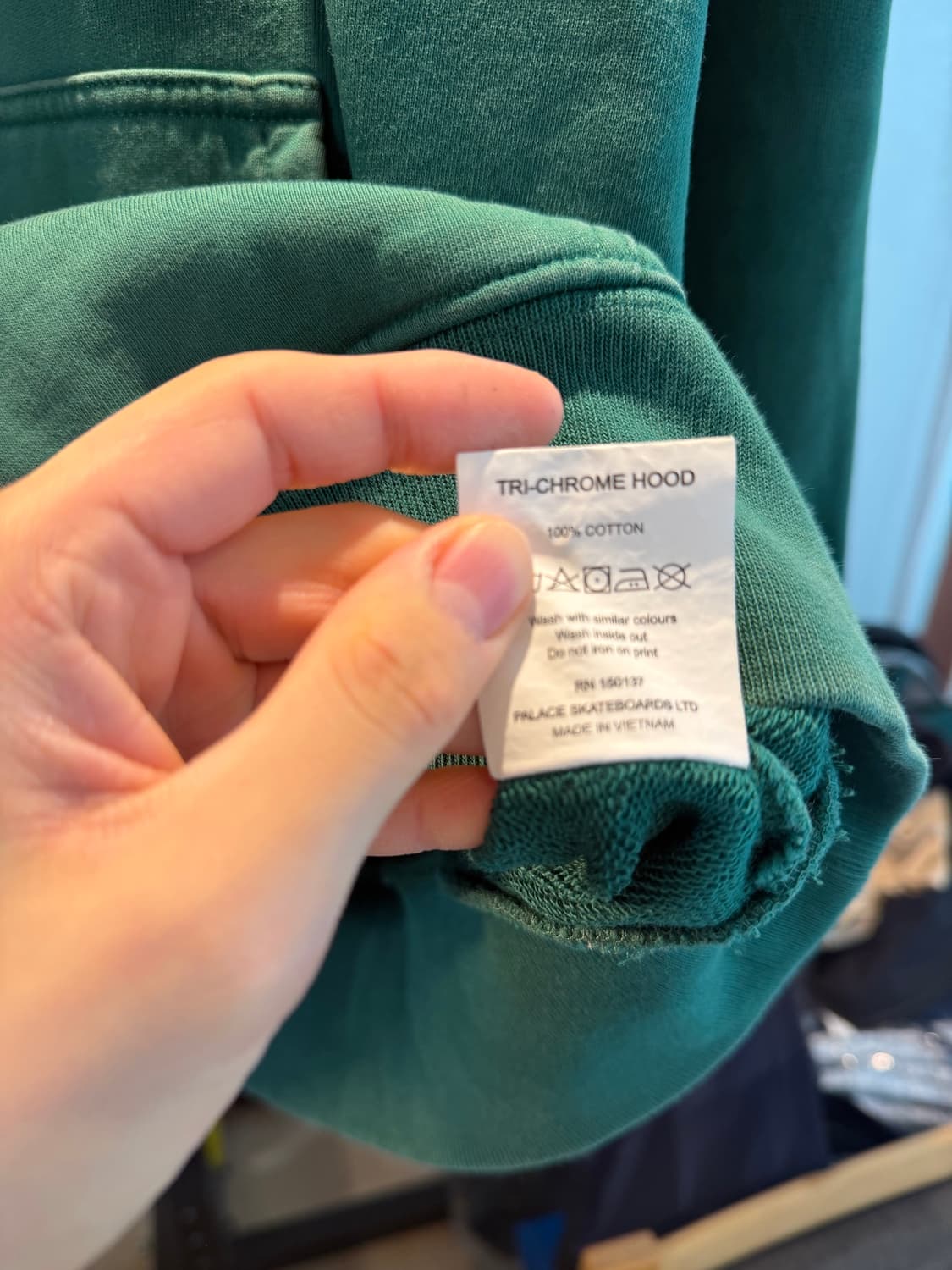 팔라스 [정품] 후드티 (시세 40만) 크롬 후드티 스웻셔츠 L(105) 상품이미지7