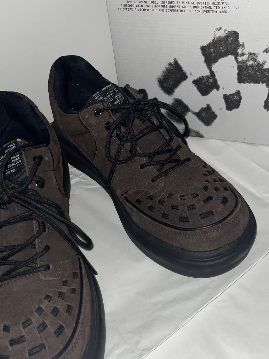 엘두 우브너 브라운 스니커즈280(실착2회) 상품이미지1