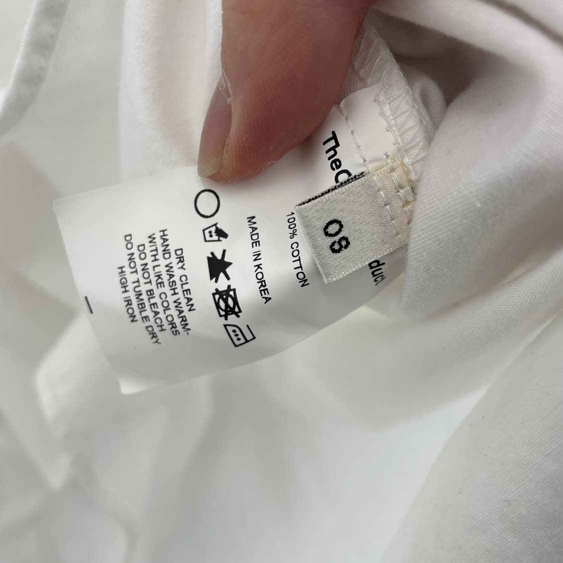 더오픈 프로덕트 화이트 마린 셔츠 상품이미지5