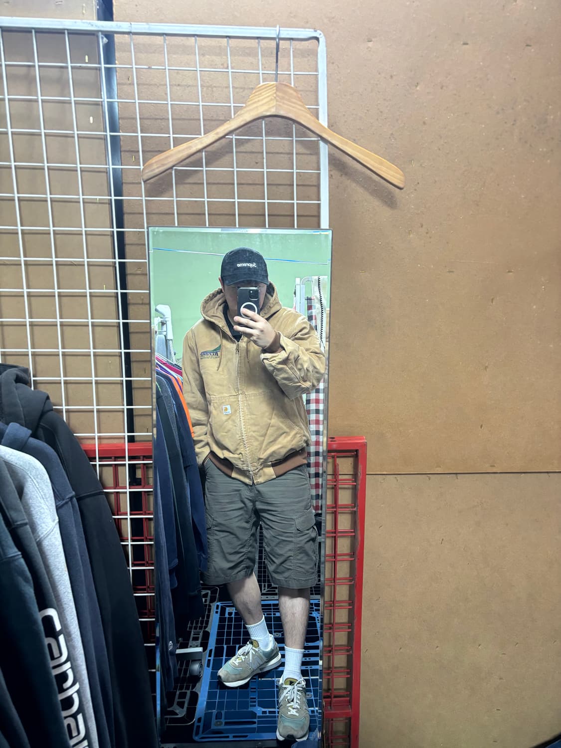 칼하트 써멀 라인 덕 액티브 후드 자켓 집업 상품이미지1