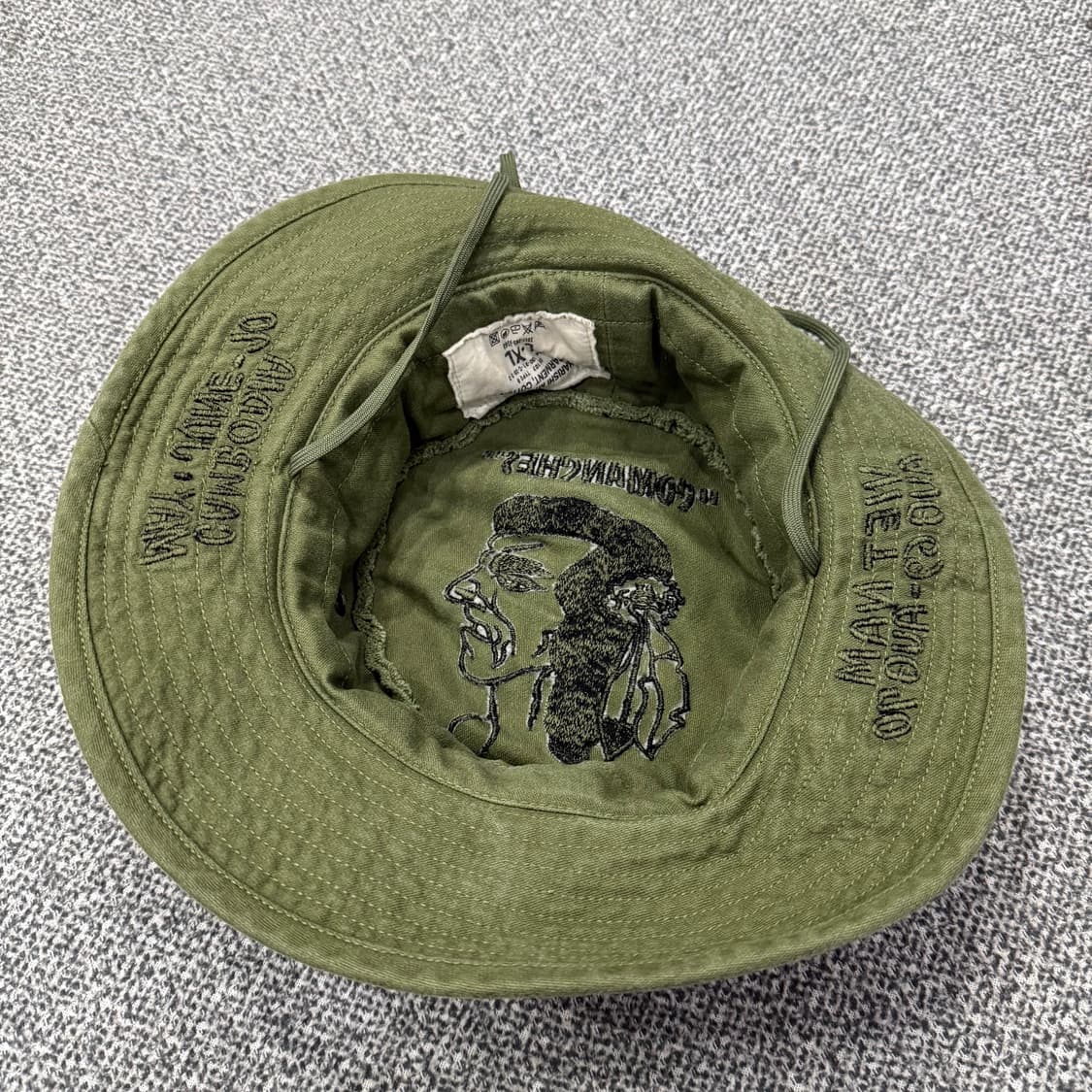 L/XL 마하리시 MAHARISHI 밀리터리 보니햇 사파리 모자 상품이미지6