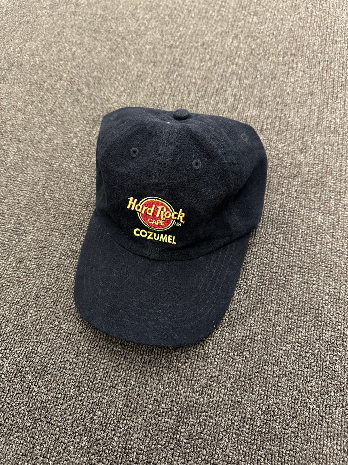 하드락 빈티지 자수 블랙 볼캡 상품이미지1