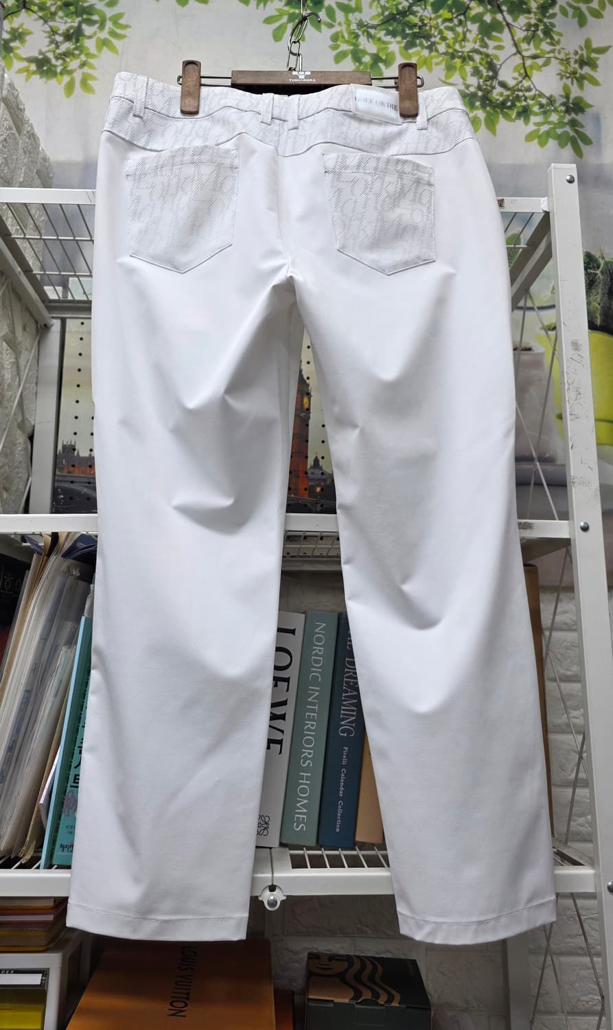 마크앤로나 남성 봄~여름 골프바지 34 화이트 골프팬츠 MM92 상품이미지4