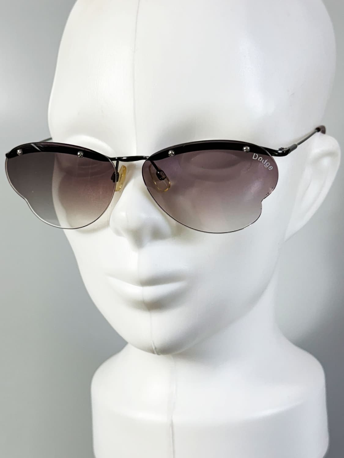 90s DODGE 무테 메탈 그라디언트 빈티지 선글라스 상품이미지8