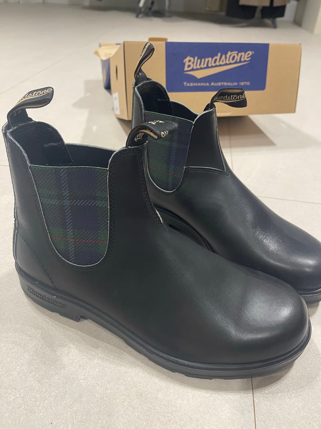 블런드스톤 1614 블랙 가죽 첼시 부츠 au9 280 상품이미지5