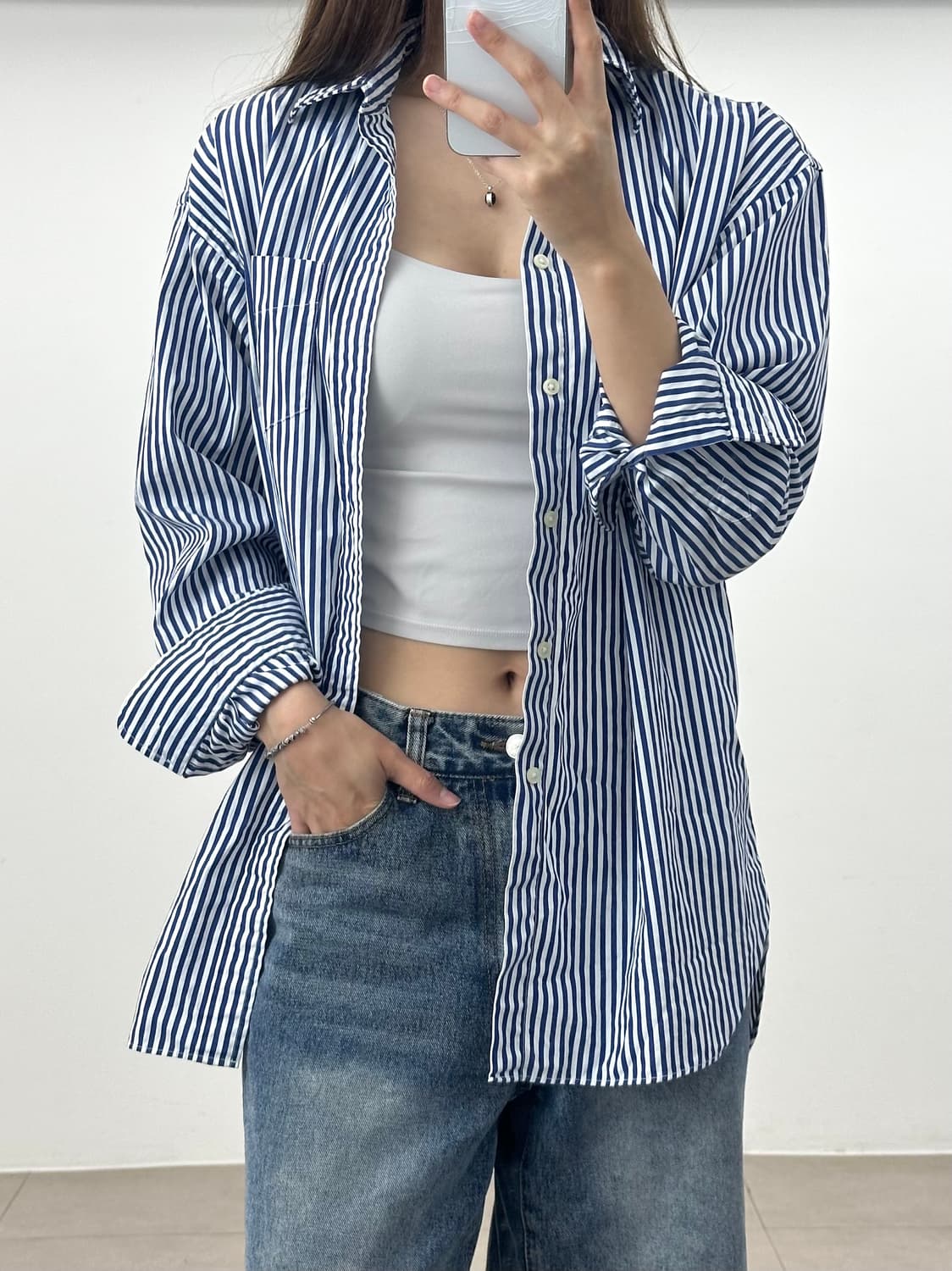 폴로랄프로렌 스트라이프 셔츠 M 상품이미지2