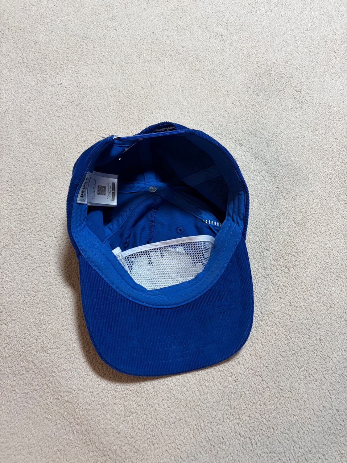 데우스 코듀로이 볼캡 상품이미지2