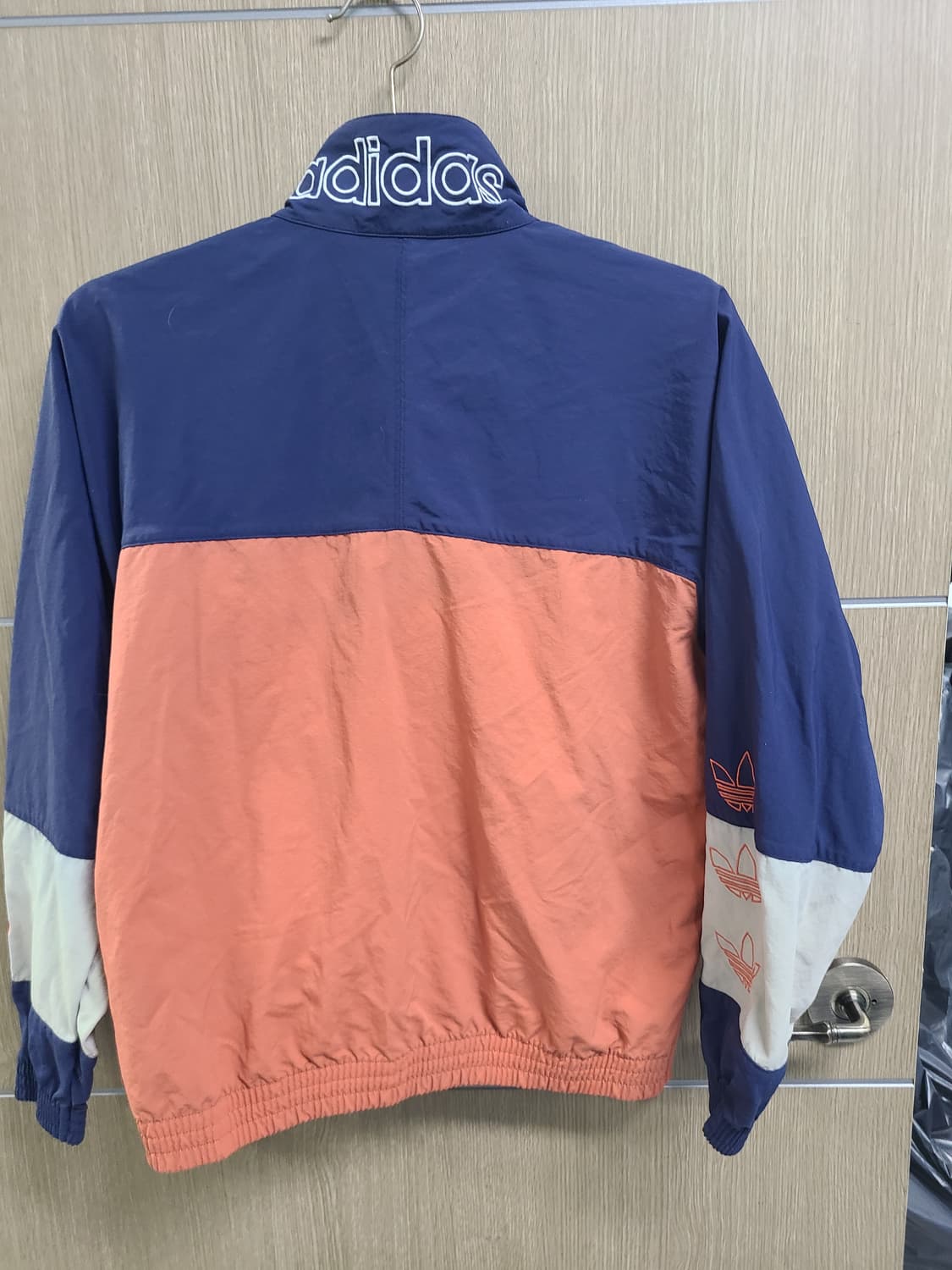 아디다스 컬러블럭 바람막이 m 상품이미지6