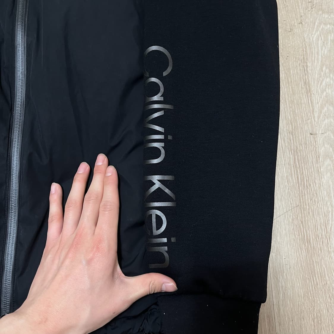 캘빈클라인 골프 남성 라이트 후드 경량패딩 M/95  상품이미지4