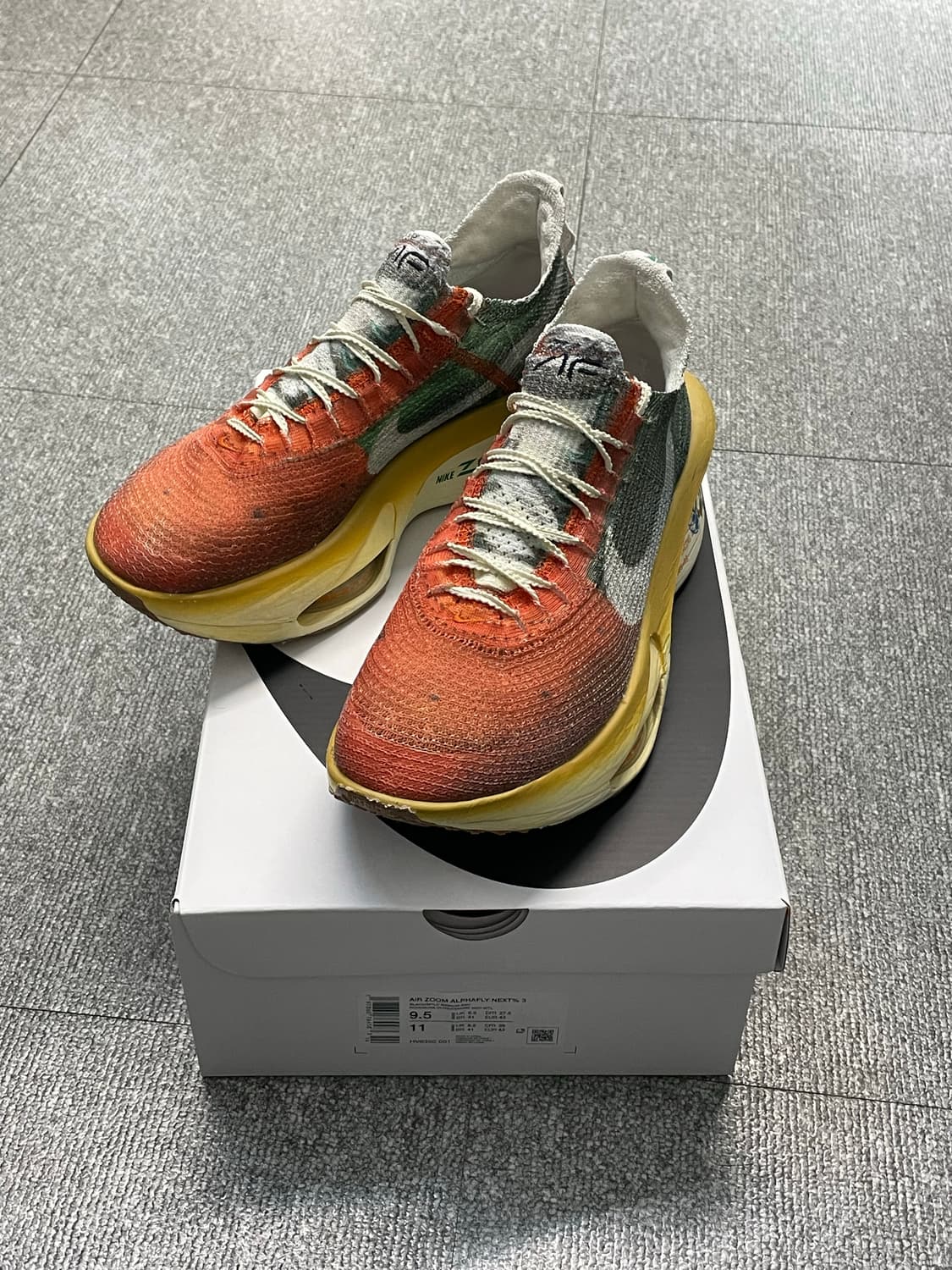 나이키 러닝화 알파플라이3 275 the sting 스타피쉬 상품이미지2