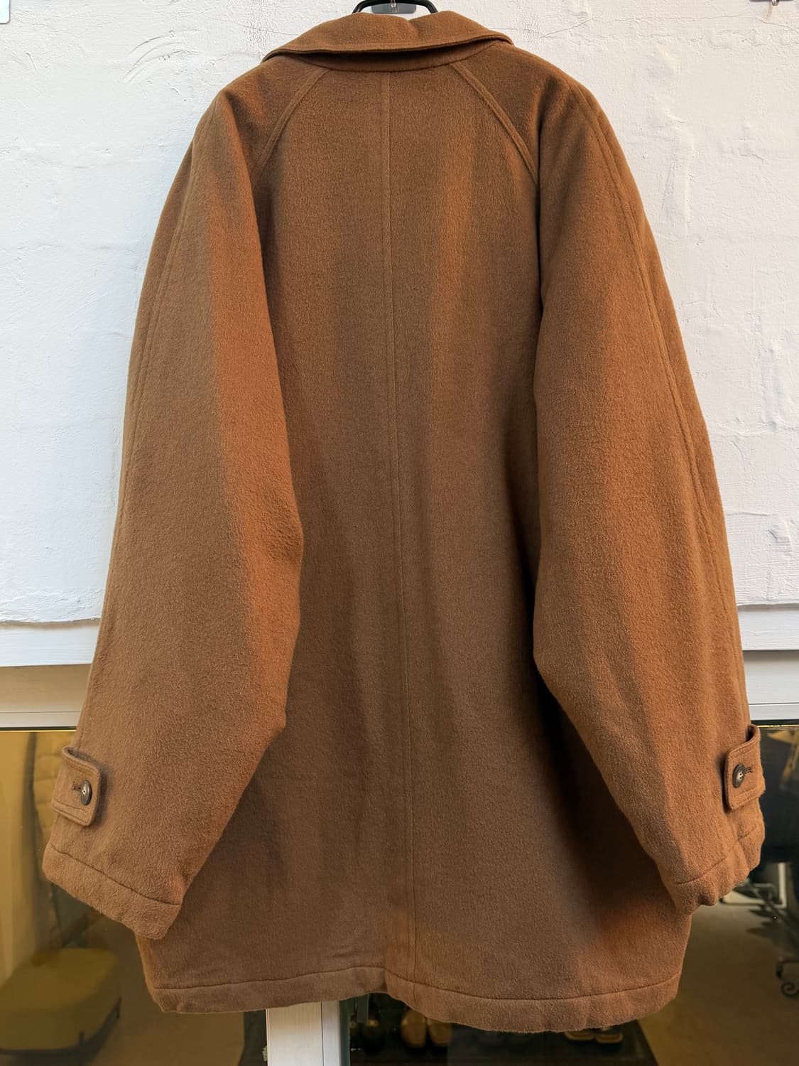 G.H.Collection 브라운 울 싱글 코트 LL 상품이미지8