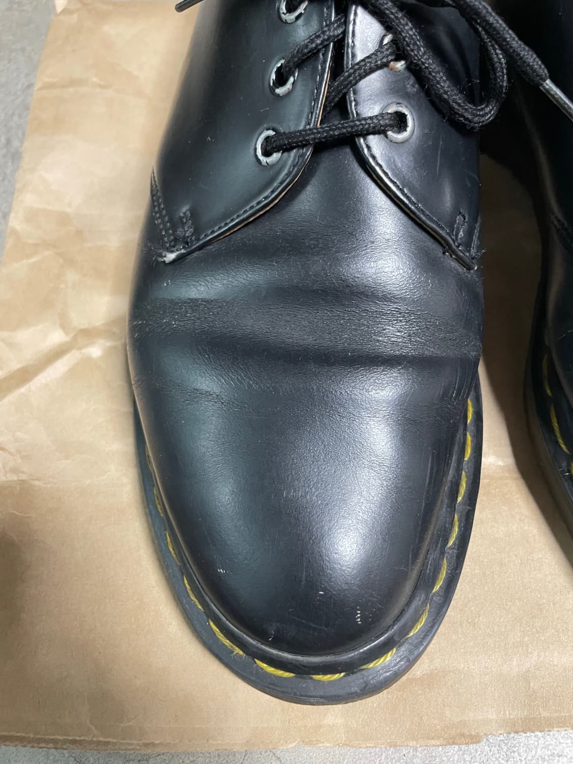MIE 닥터마틴 3홀 1461 UK7 260 made in england 상품이미지6