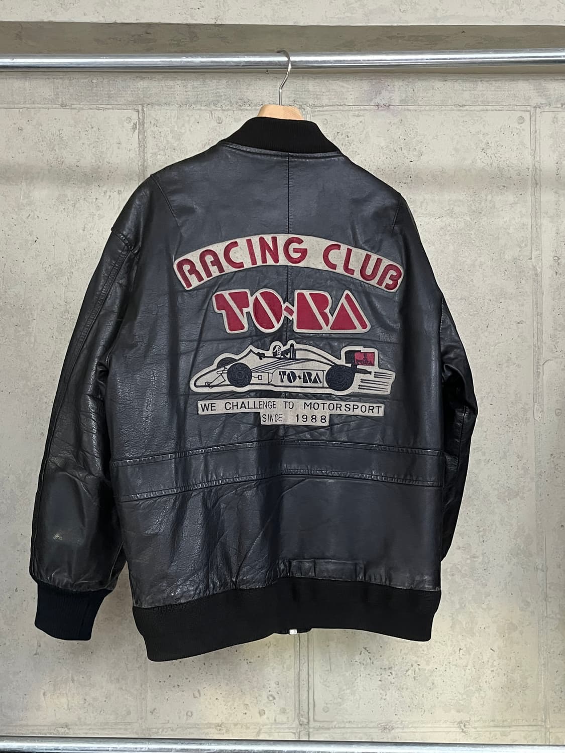 80s TORA Leather Jacket 상품이미지3