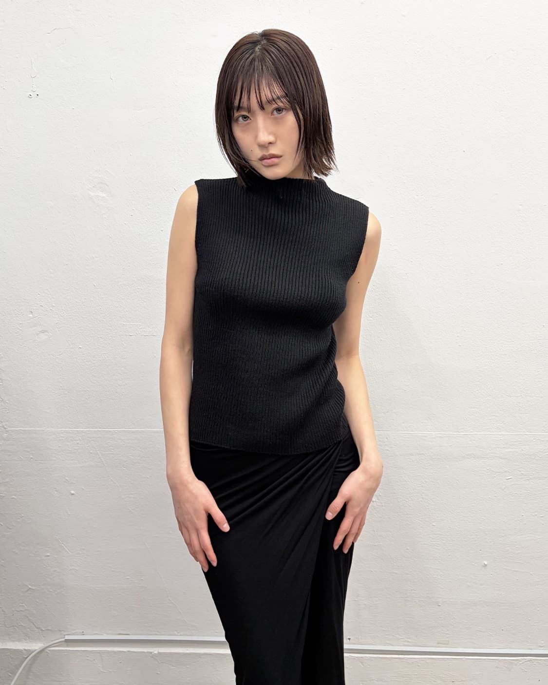 빈티지 니트 베스트 상품이미지1