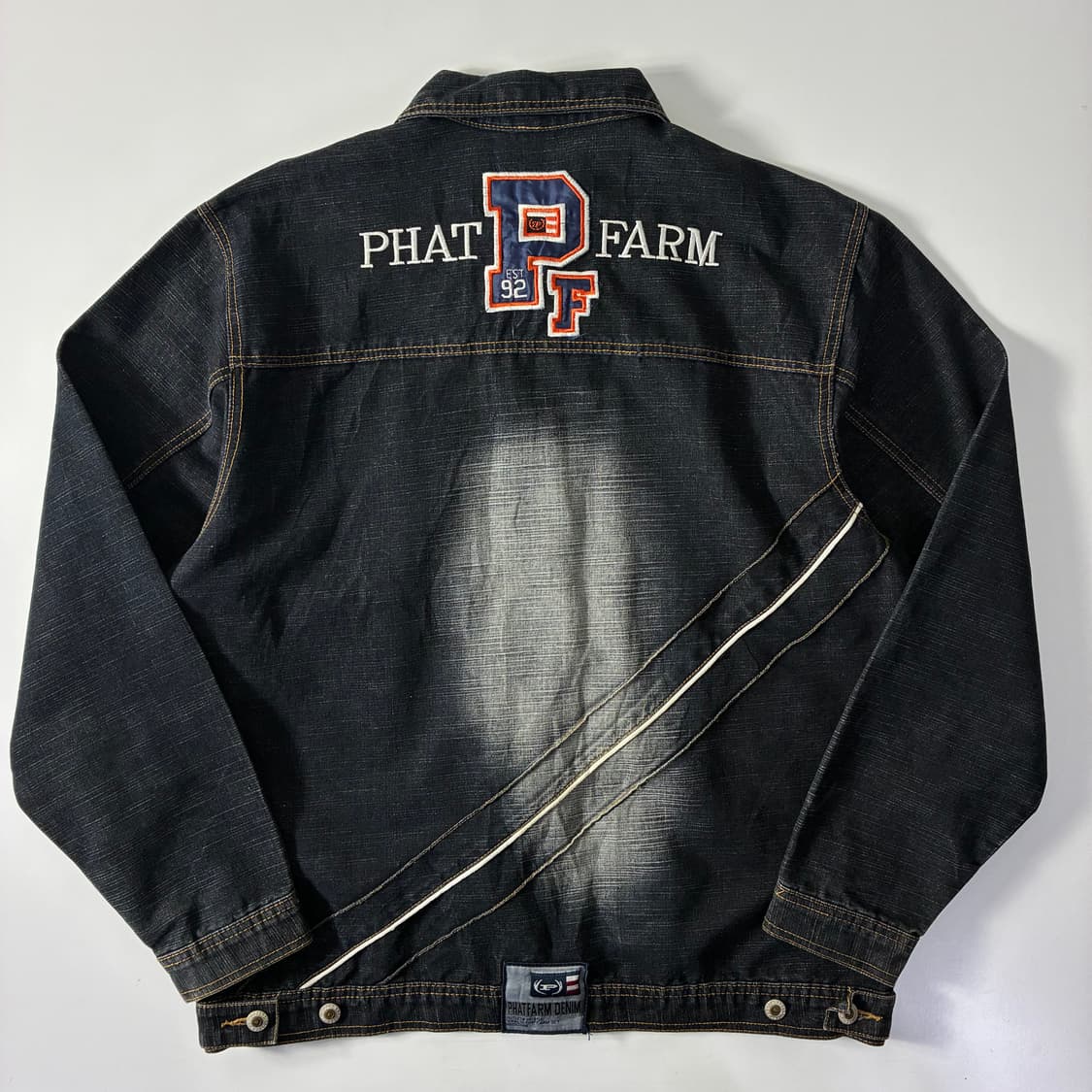 Phat Farm  팻팜 레이싱 데님 자켓  상품이미지4