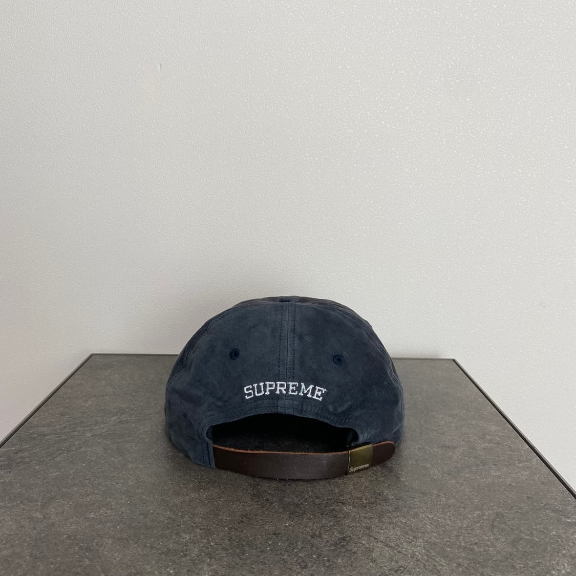 (OS) 슈프림 S로고 볼캡 모자 스웨이드 그레이 상품이미지4