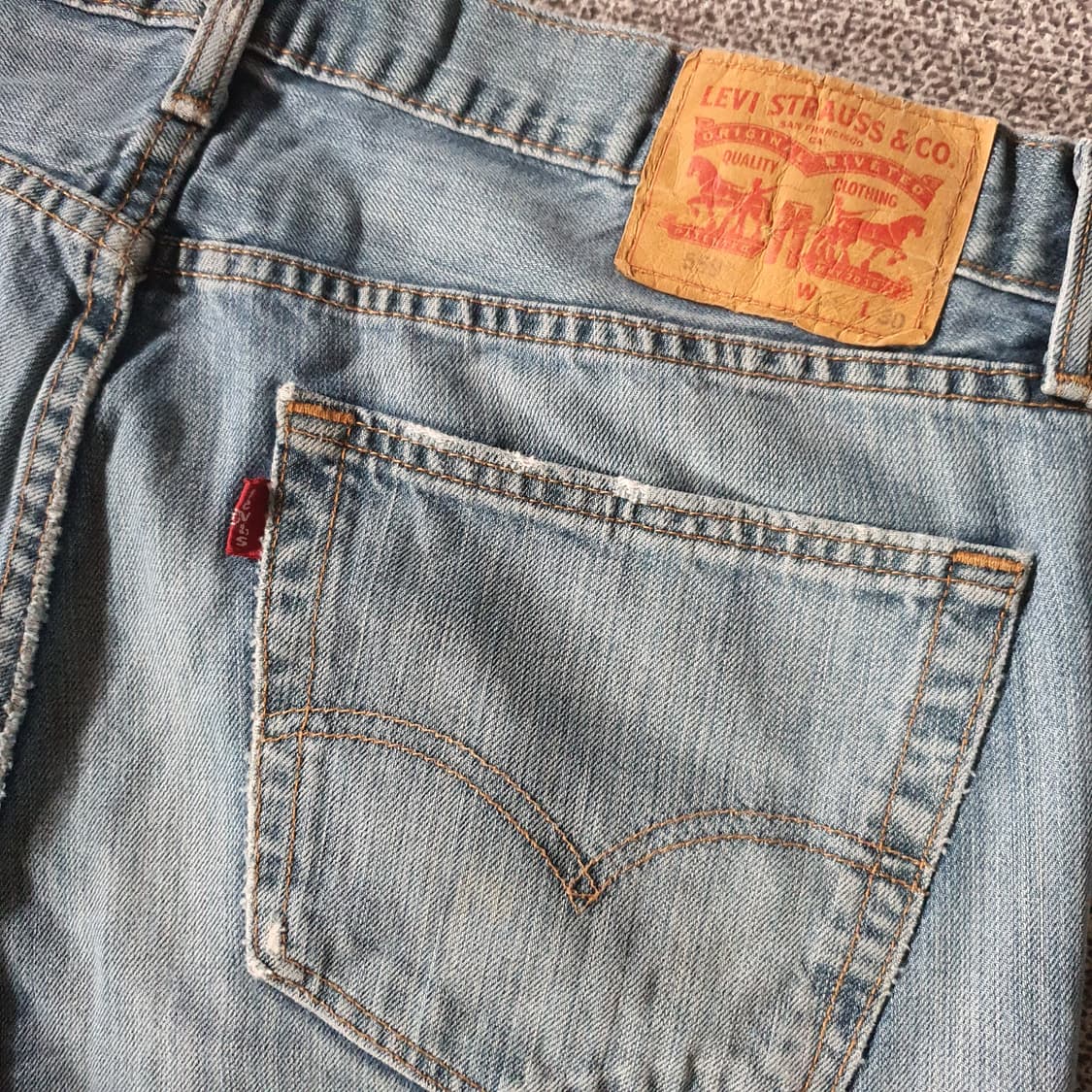 리바이스 559 빈티지  데님 팬츠 No.17 상품이미지8