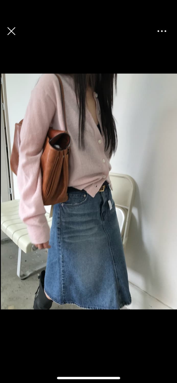 We are 위아 알파카 가디건 상품이미지3