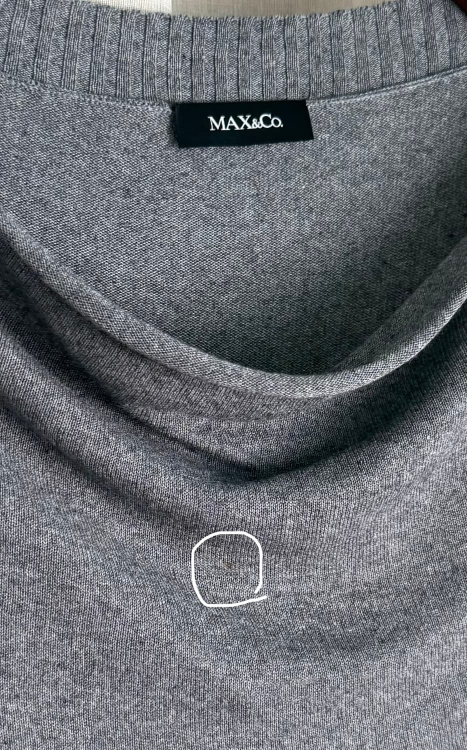 MAX & CO 드레이프 니트 원피스 상품이미지10