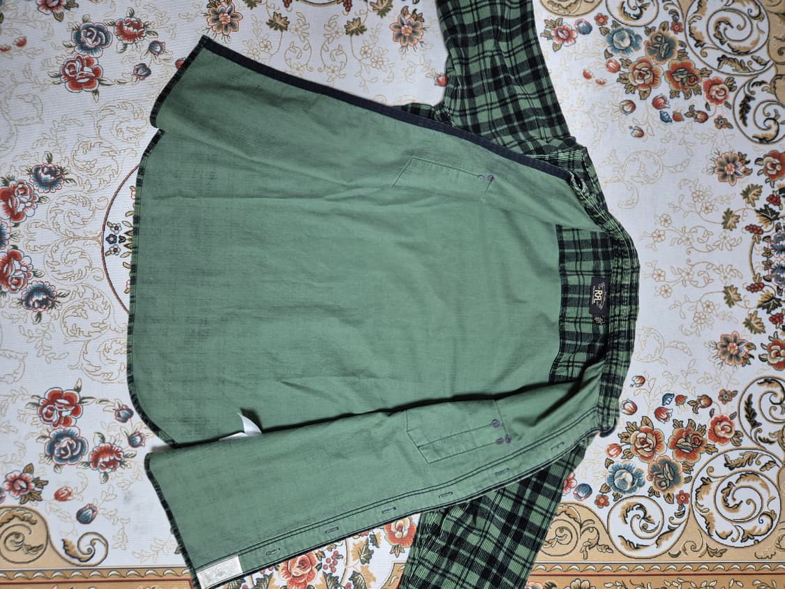 폴로 더블알엘 코듀로이 체크 셔츠/M 상품이미지9