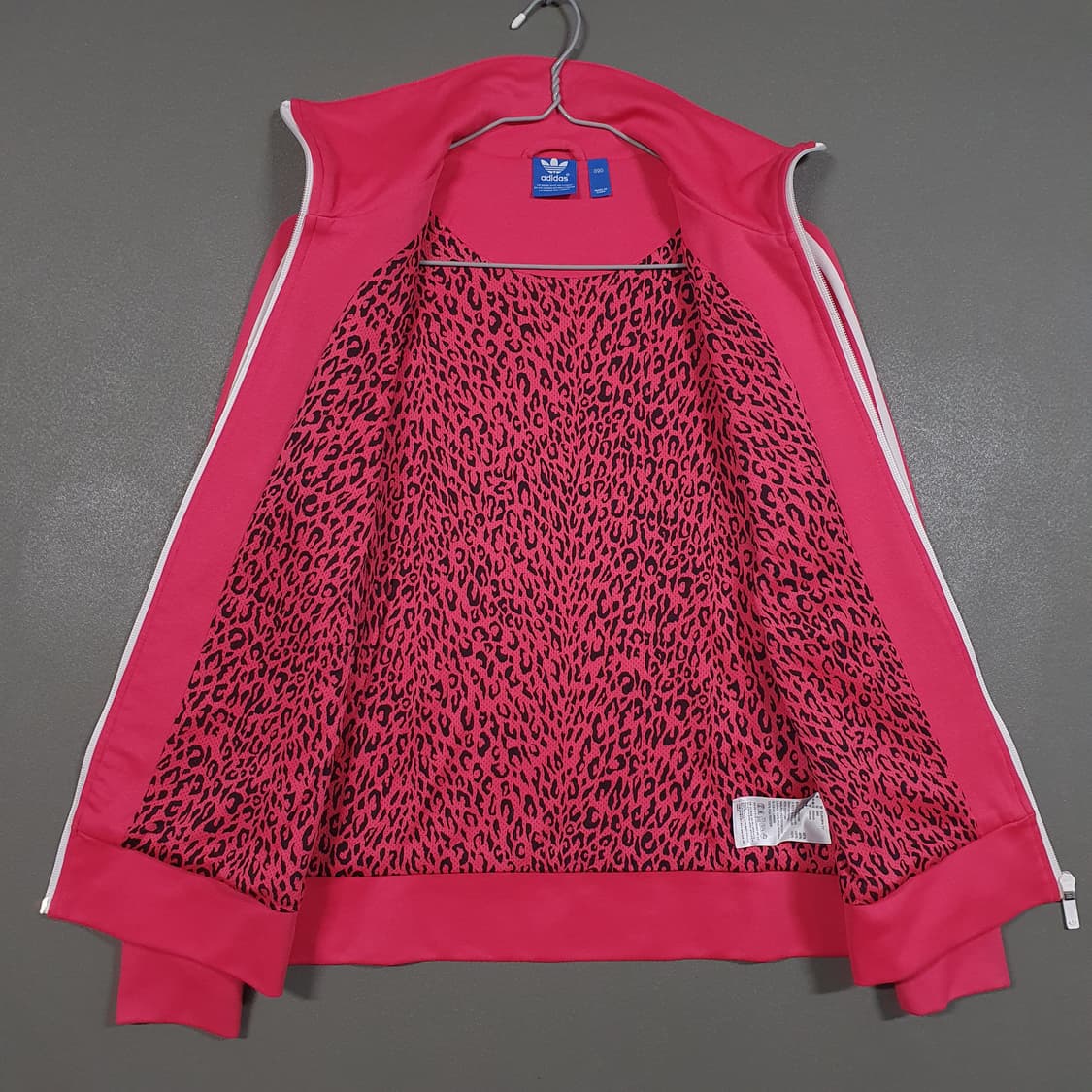 여성 90) 아디다스 유로파 져지 희귀 핑크 벨벳 로고 트랙탑 져지 자켓 상품이미지8