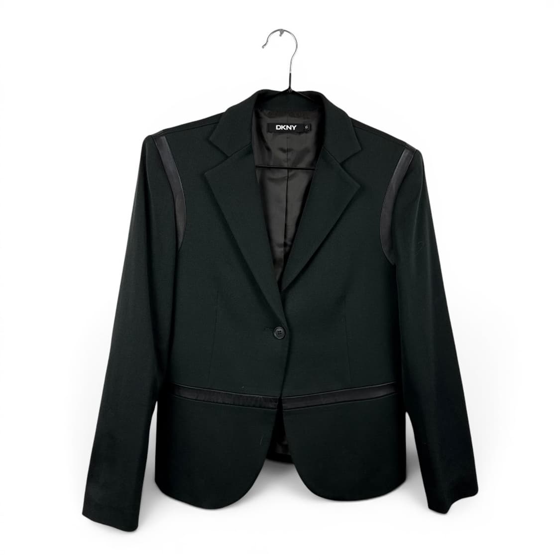 (6) DKNY 우먼스 양가죽 포인트 울 블레이저 상품이미지1