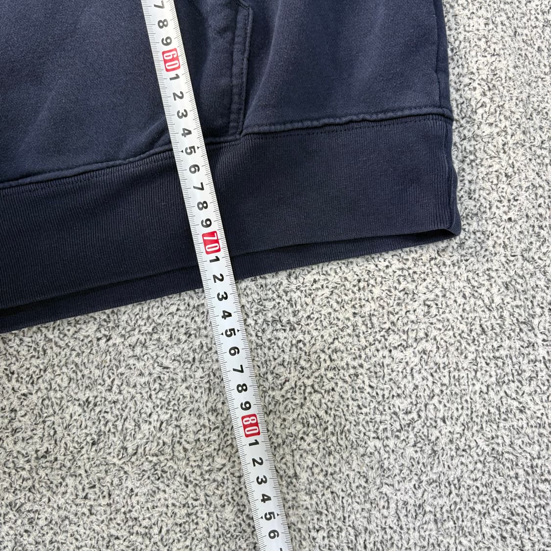 L 갭 기모 후드티 긴팔 네이비 0319J 상품이미지7