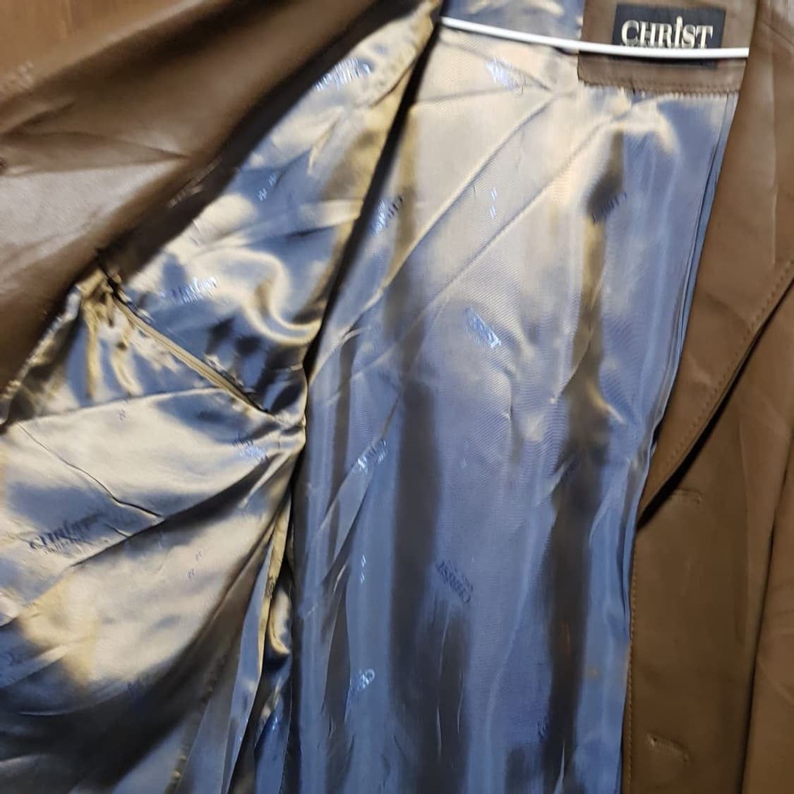 XL / 독일 명품 크리스트 양가죽 빈티지자켓/2한324 상품이미지3