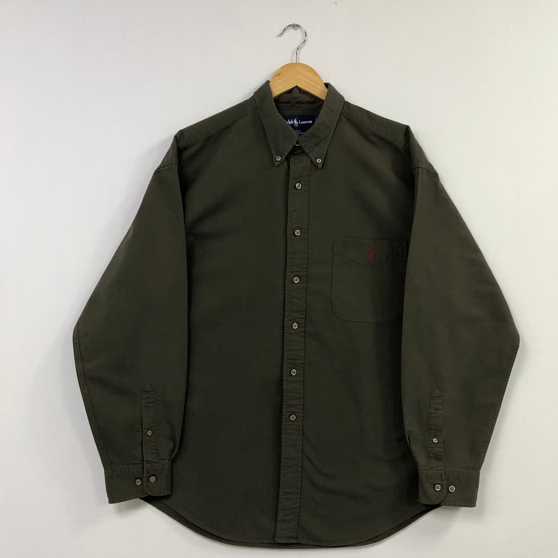 Xxl 폴로 옥스포드 솔리드 셔츠 상품이미지2