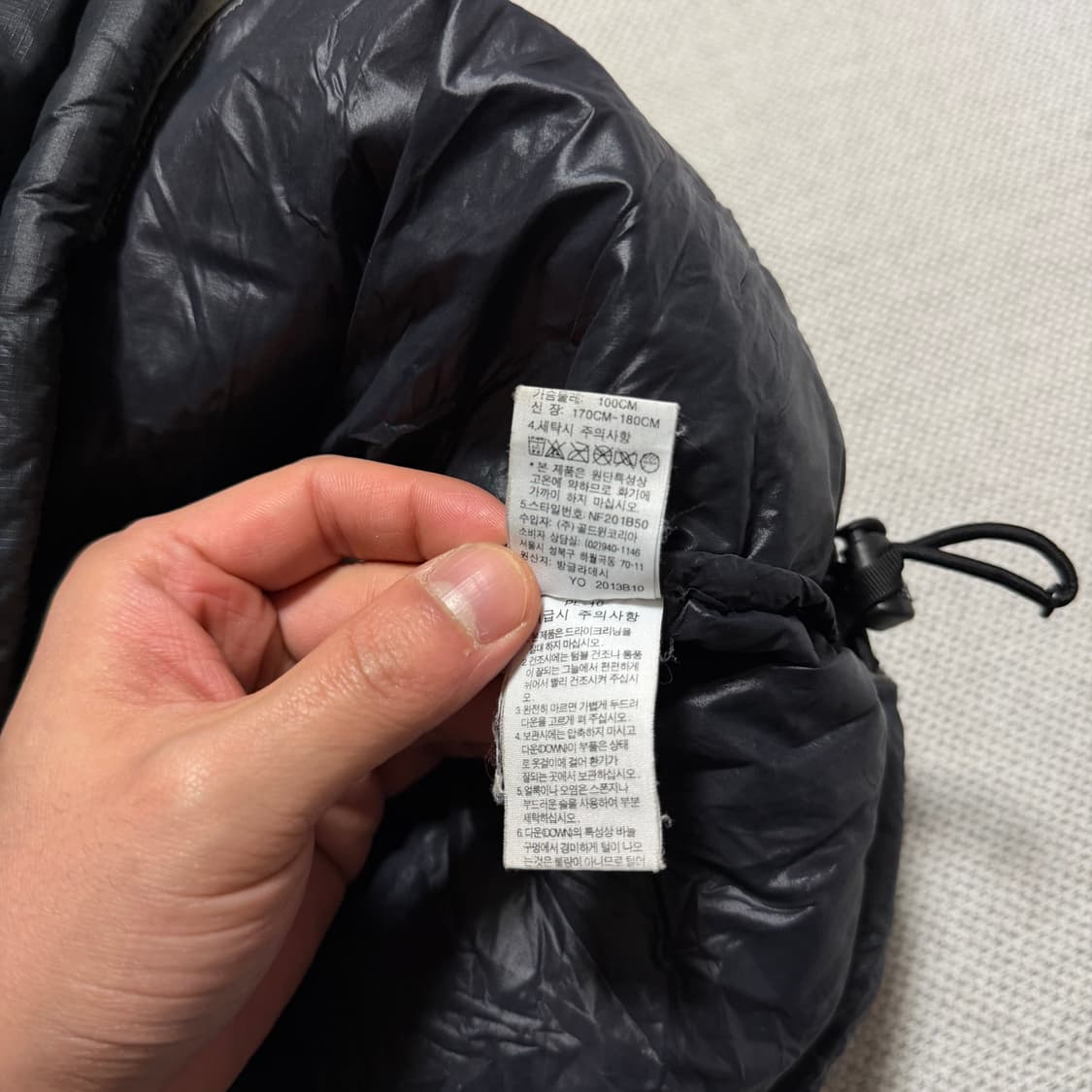 노스페이스 화이트라벨 700LTD 눕시 패딩조끼 상품이미지5