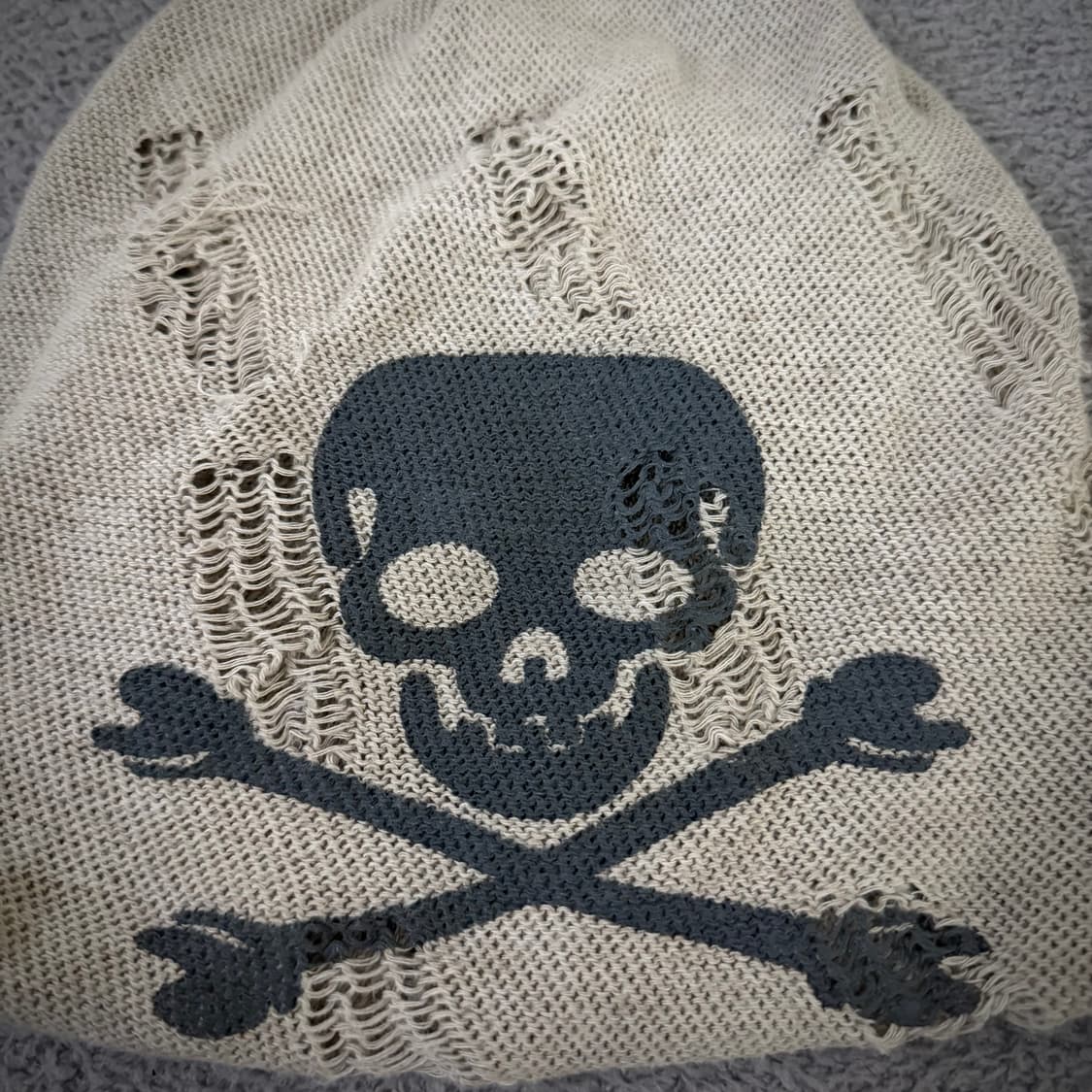 Grunge skull beanie 상품이미지2