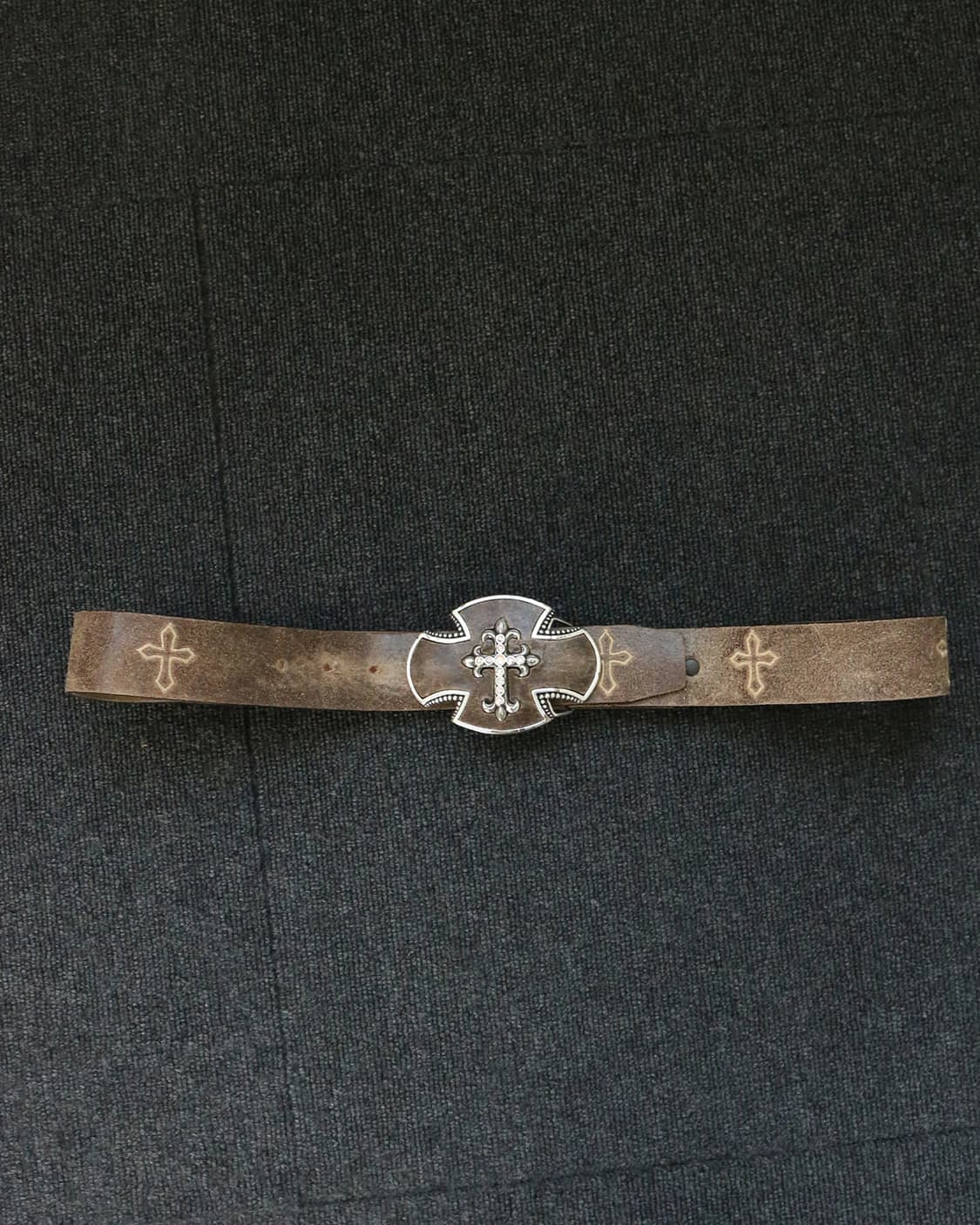 저스틴 크로스 레더 벨트 상품이미지1