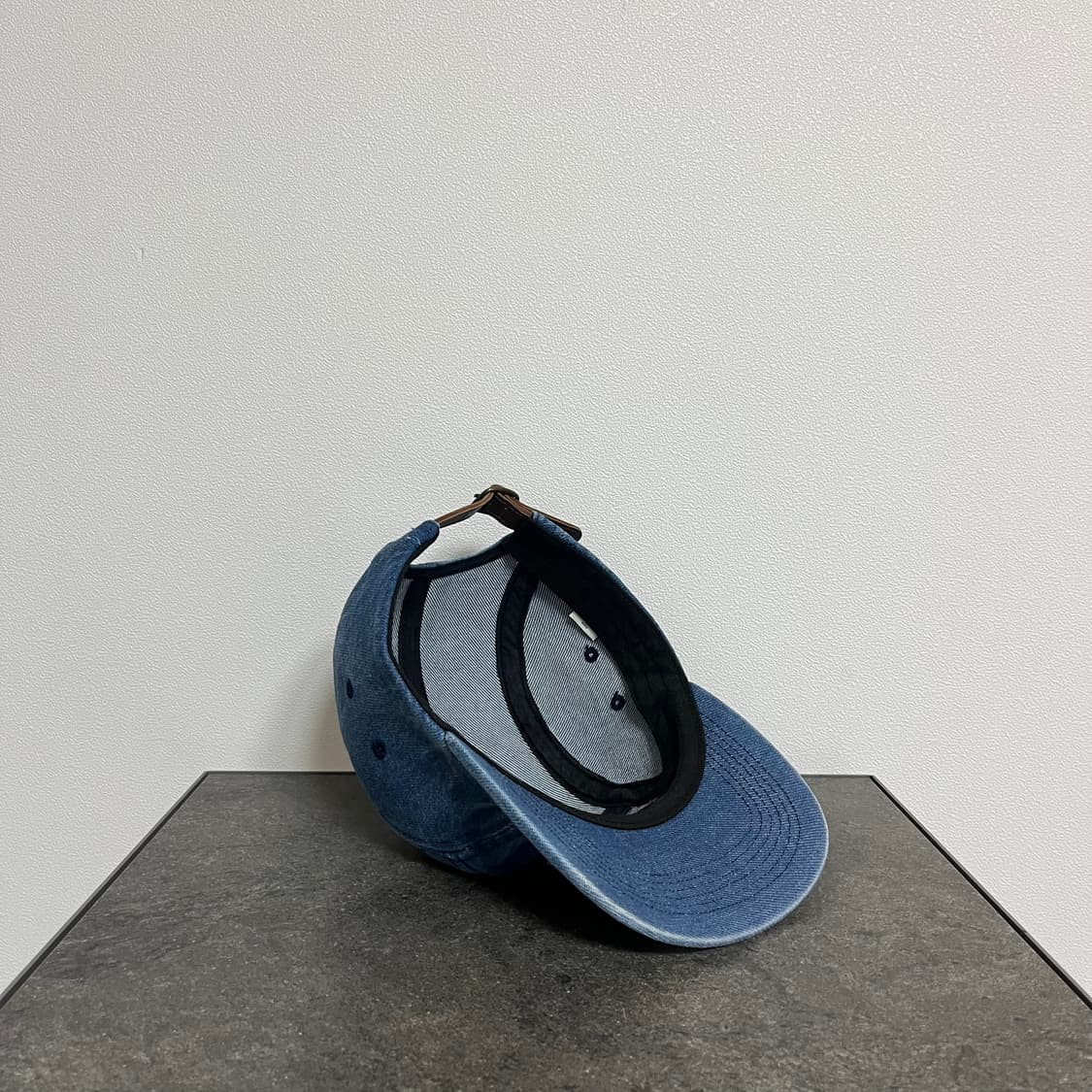 슈프림 워시드 데님 박스로고 캠프캡 모자 상품이미지7