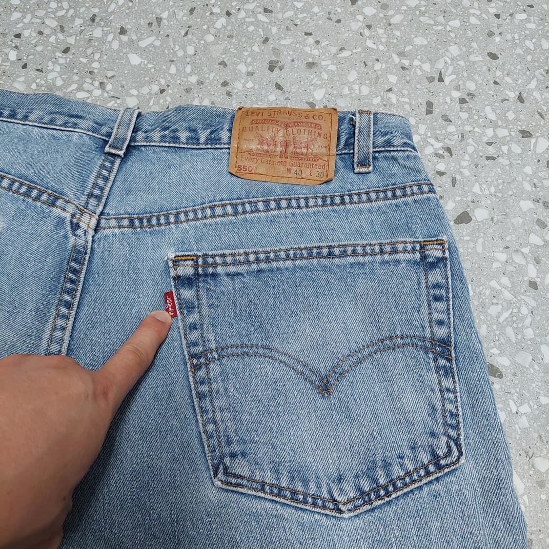 00s Vintage Levi`s 550 빈티지 리바이스 550 미제 상품이미지9