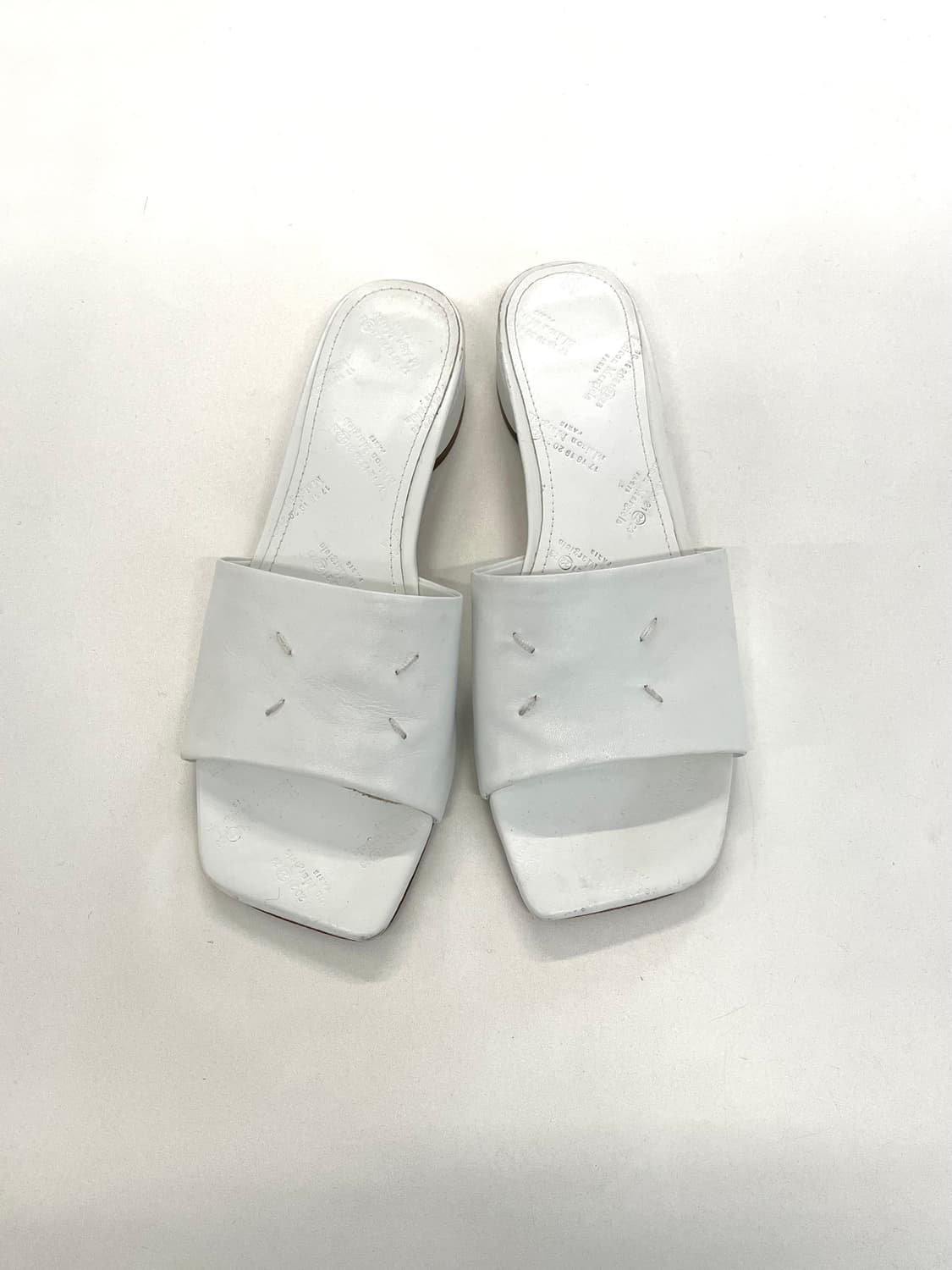 메종 마르지엘라 스티치 레더 뮬 상품이미지3