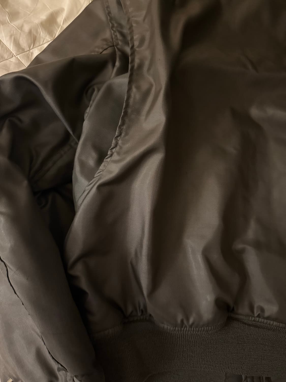 80s 미군 리워크 스터드 봄버 자켓 상품이미지5