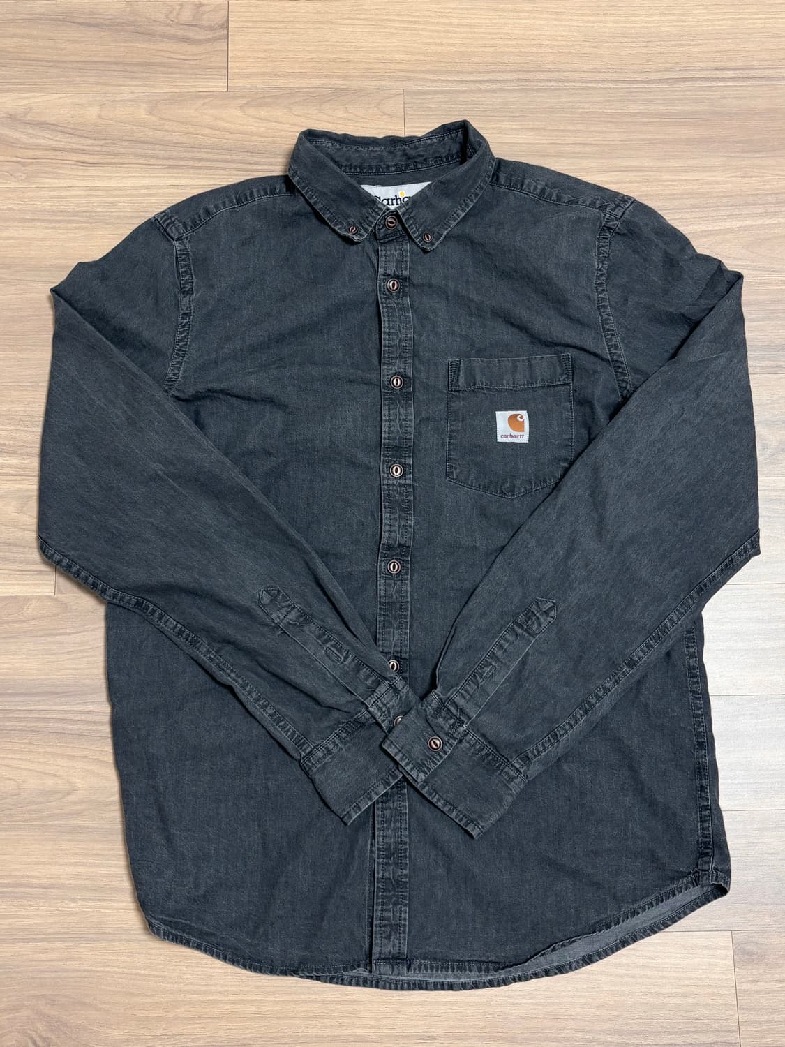 칼하트 셔츠 L 다크그레이 상품이미지1