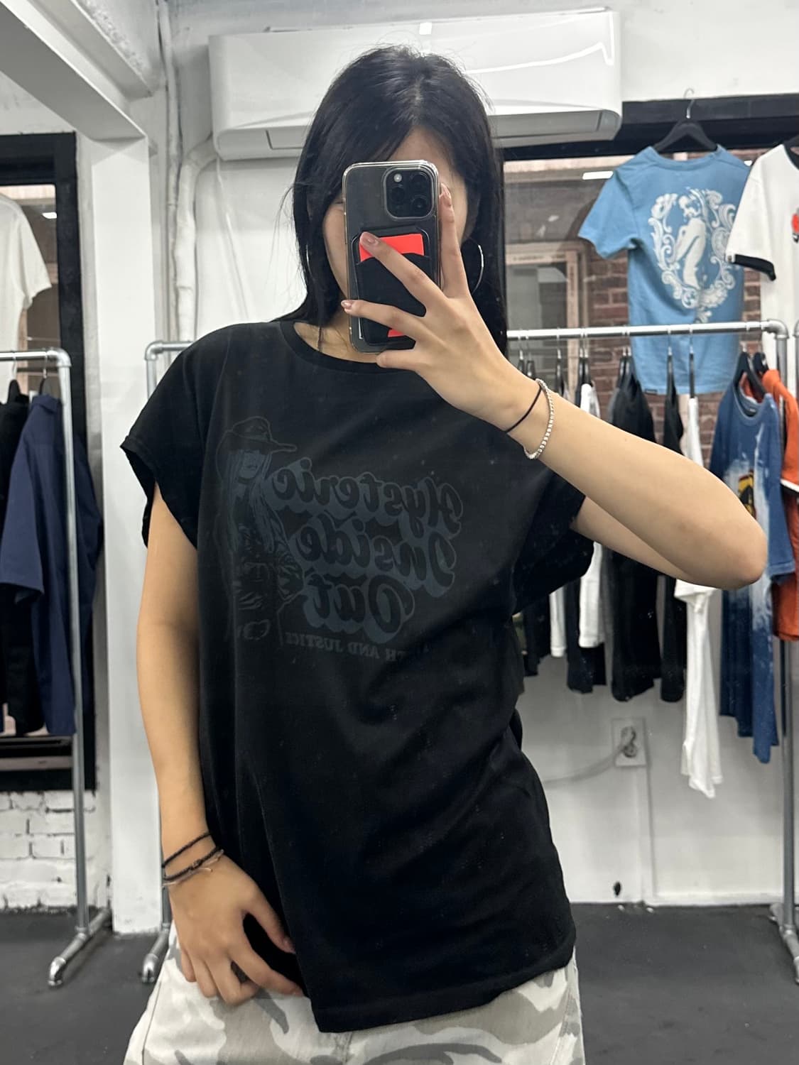 히스테릭 글래머 인사이드 아웃 티셔츠 상품이미지3
