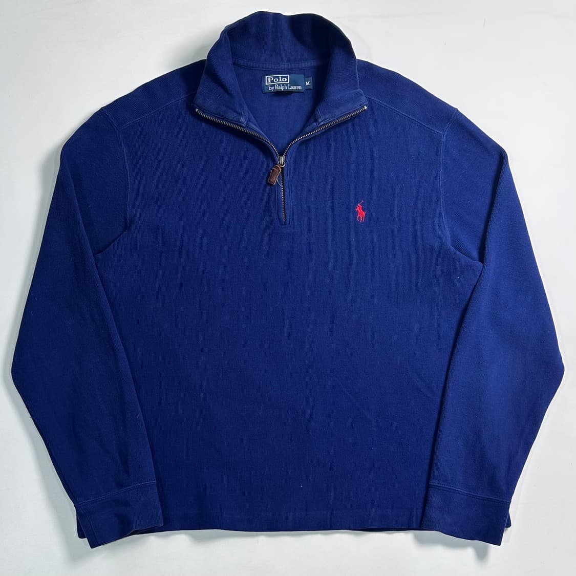 폴로 랄프로렌 블루 반집업   상품이미지1