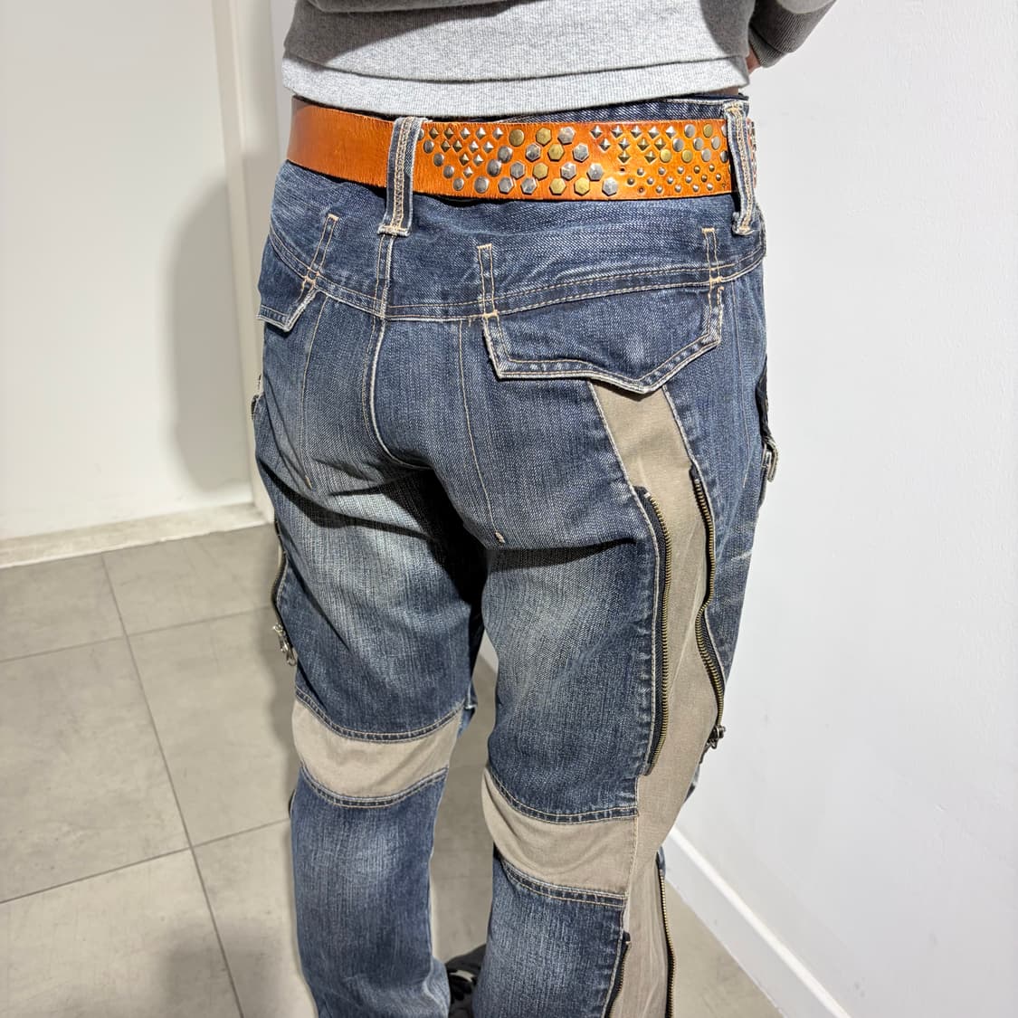 PPFM 아카이브 워싱 지퍼 데님팬츠 상품이미지6